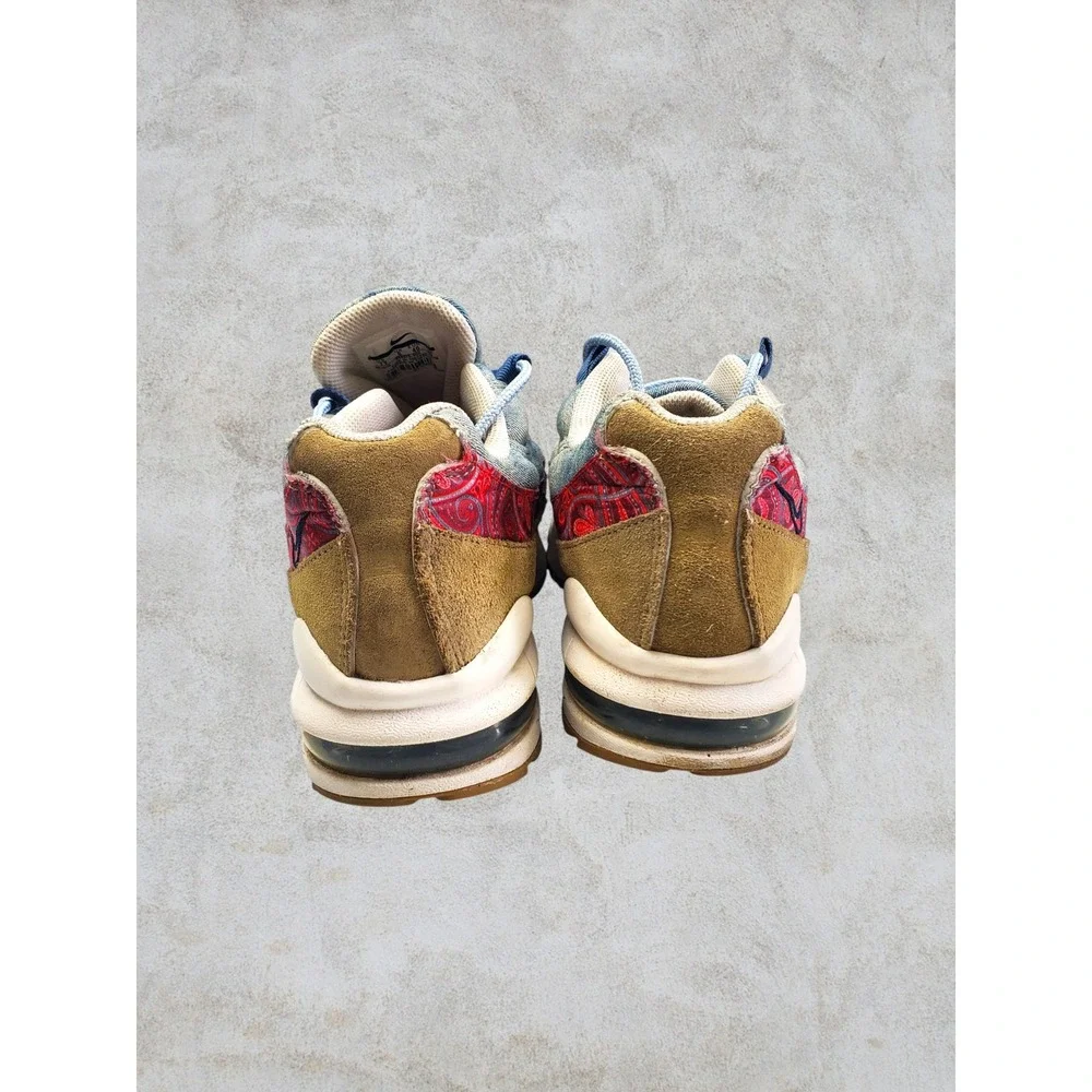 Nike Air‎ Max 95 Wild West Denim Paisley Suede Youth 7Y